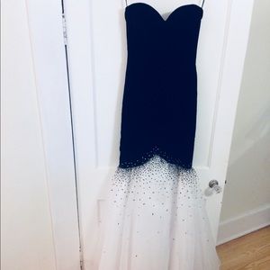 Gorgeous mermaid style Jovani pageant gown